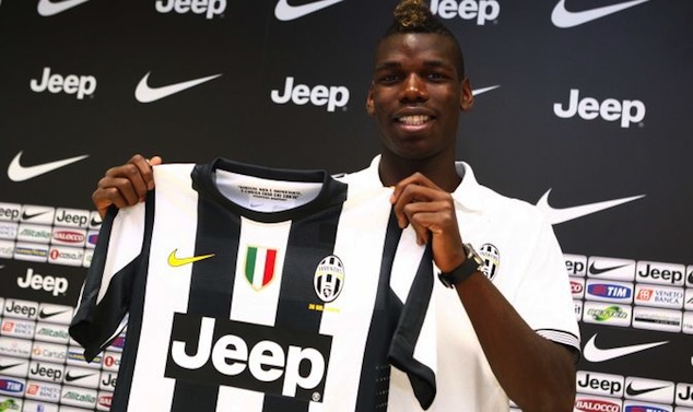 Pogba joined Juventus in 2012